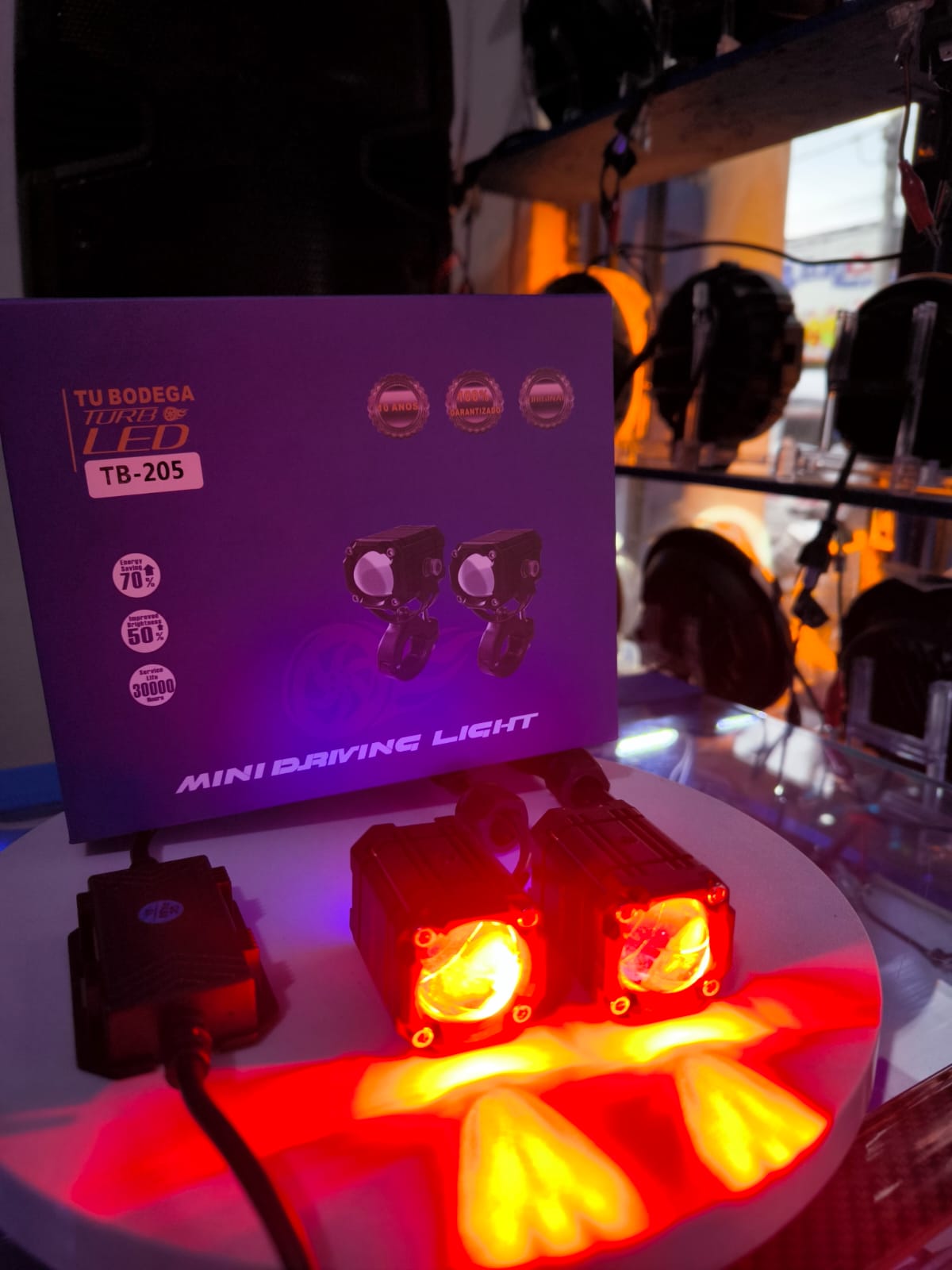 ⚡ Exploradoras LED 27W 10.000 Lúmenes Alta Potencia para Moto/Carro